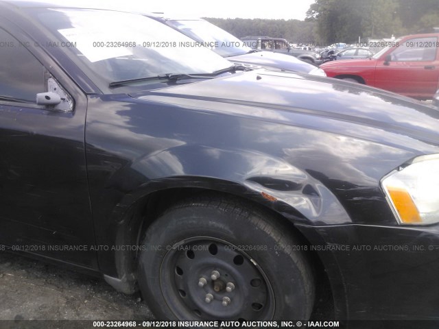 1B3LC46B39N522451 - 2009 DODGE AVENGER SE/SXT BLACK photo 6