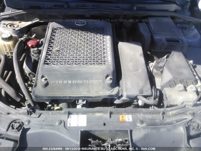 JM1BK34LX71686237 - 2007 MAZDA SPEED 3 蓝色 照片 10