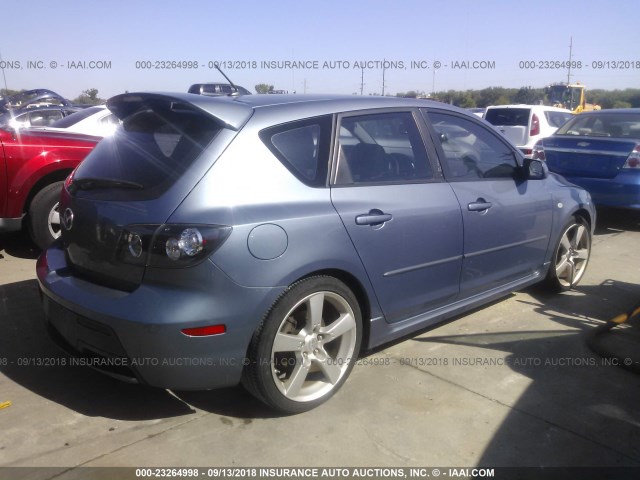 JM1BK34LX71686237 - 2007 MAZDA SPEED 3 蓝色 照片 4