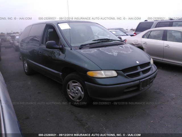 1B4GP44R3WB621561 - 1998 DODGE GRAND CARAVAN SE/SPORT GREEN photo 1