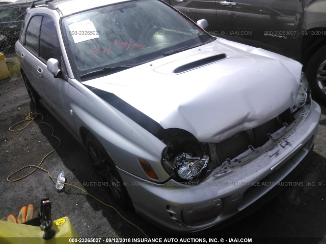 JF1GG29642G829960 - 2002 SUBARU IMPREZA WRX SILVER photo 1