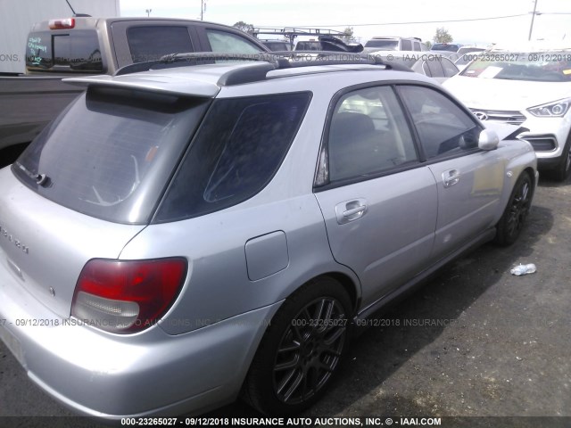 JF1GG29642G829960 - 2002 SUBARU IMPREZA WRX SILVER photo 4