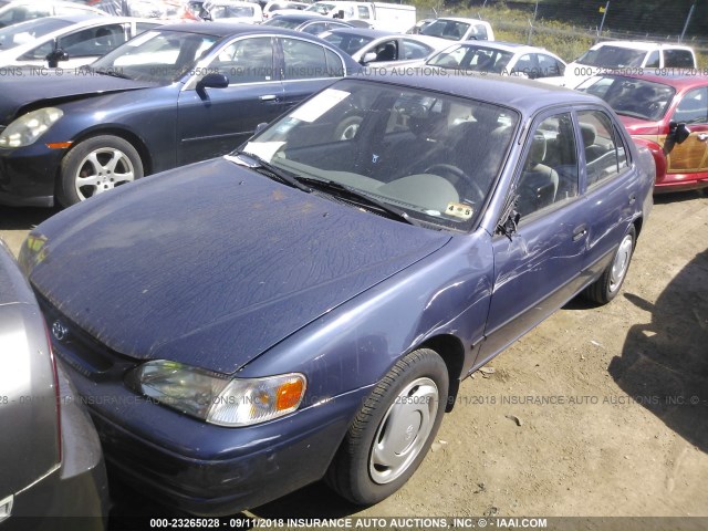 1NXBR12E4XZ279822 - 1999 TOYOTA COROLLA VE/CE/LE 蓝色 照片 2