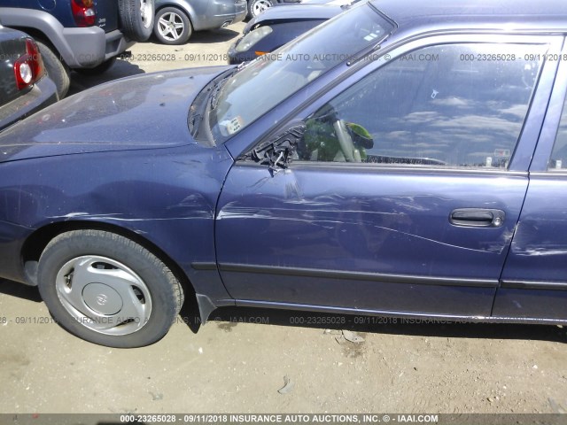 1NXBR12E4XZ279822 - 1999 TOYOTA COROLLA VE/CE/LE 蓝色 照片 6