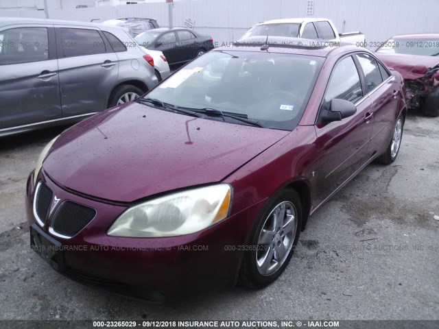 1G2ZH528654125993 - 2005 PONTIAC G6 GT MAROON photo 2