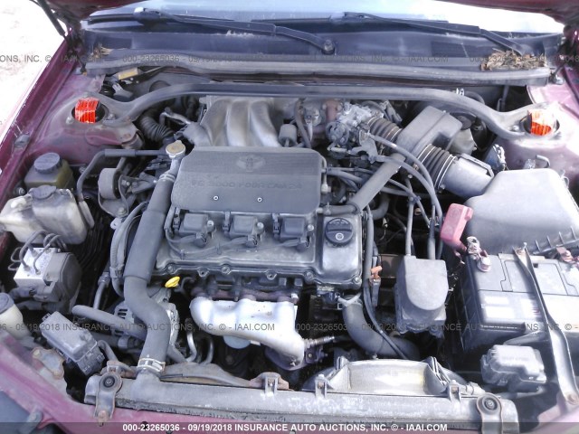 2T1CF22P8XC194844 - 1999 TOYOTA CAMRY SOLARA SE/SLE Qırmızı foto 10