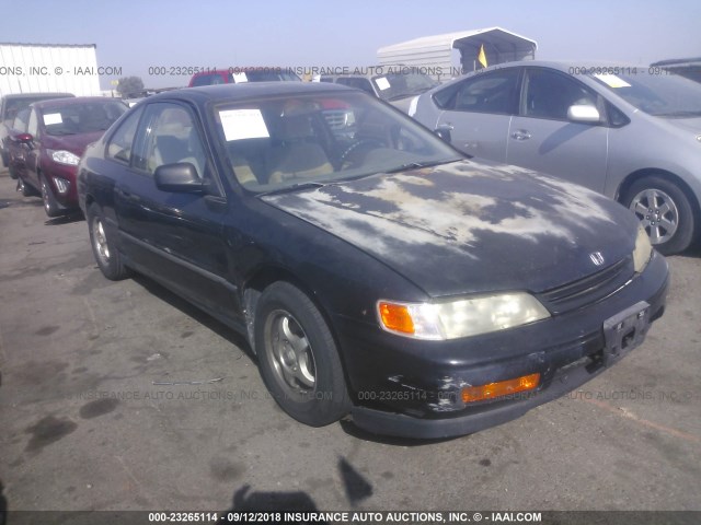 1HGCD7223RA033141 - 1994 HONDA ACCORD DX BLACK photo 1