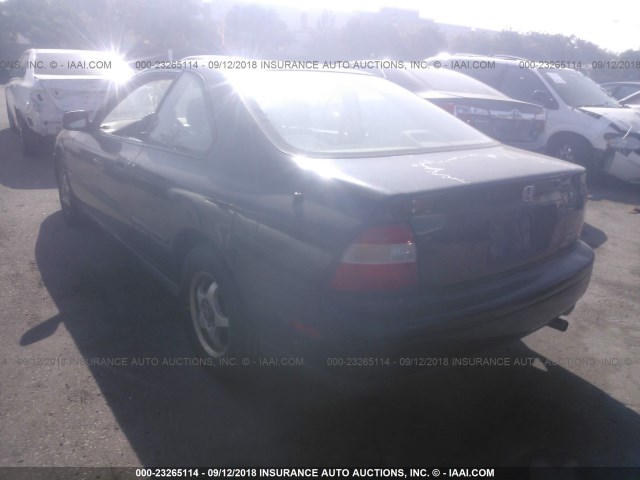 1HGCD7223RA033141 - 1994 HONDA ACCORD DX BLACK photo 3