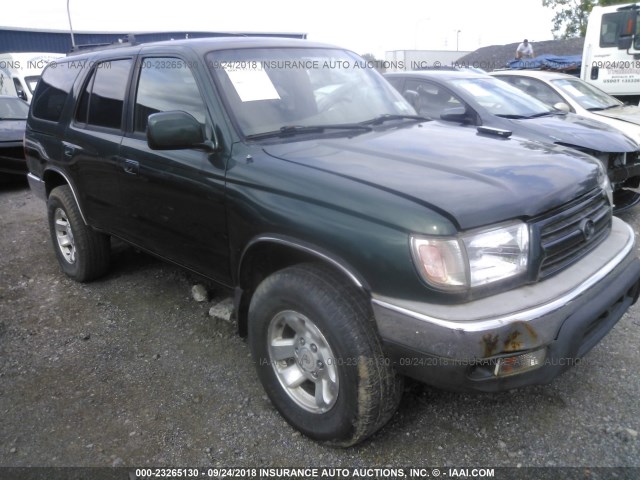 JT3HN86R3Y0321944 - 2000 TOYOTA 4RUNNER SR5 GREEN photo 1