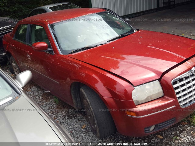 2C3LA53G47H766095 - 2007 CHRYSLER 300 TOURING RED photo 1