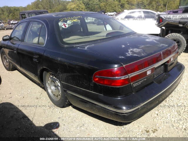 1LNLM97V1VY682754 - 1997 LINCOLN CONTINENTAL  Қара фото 3