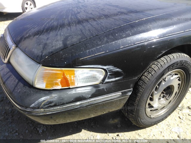 1LNLM97V1VY682754 - 1997 LINCOLN CONTINENTAL  Қара фото 6