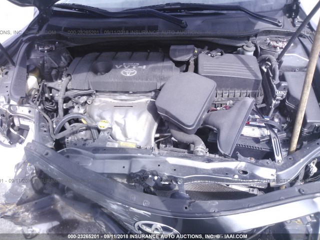 4T4BF3EK2AR034164 - 2010 TOYOTA CAMRY SE/LE/XLE GRAY photo 10