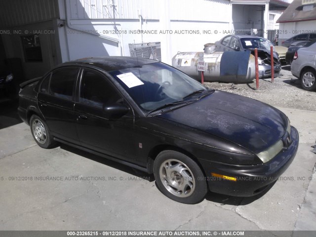 1G8ZJ5274VZ270759 - 1997 SATURN SL2 BLACK photo 1