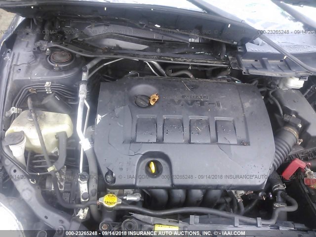 2T1BU4EE9CC783886 - 2012 TOYOTA COROLLA S/LE 灰色 照片 10