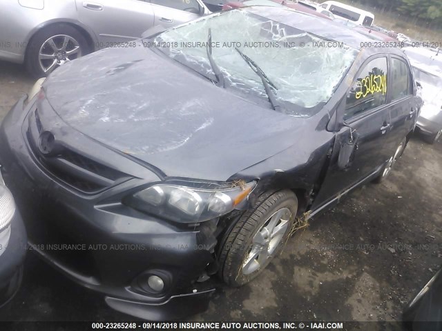 2T1BU4EE9CC783886 - 2012 TOYOTA COROLLA S/LE 灰色 照片 2