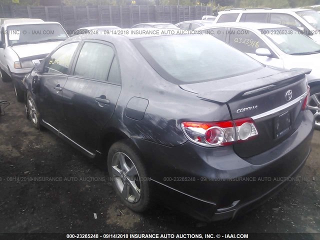 2T1BU4EE9CC783886 - 2012 TOYOTA COROLLA S/LE 灰色 照片 3