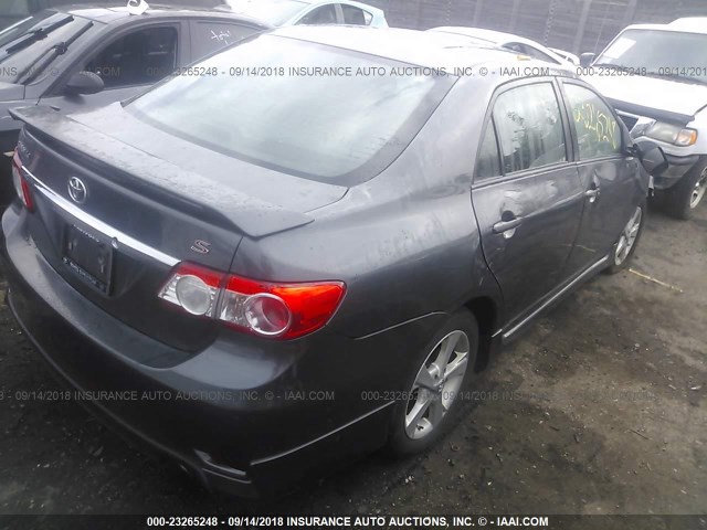 2T1BU4EE9CC783886 - 2012 TOYOTA COROLLA S/LE 灰色 照片 4