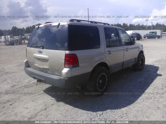 1FMPU16536LA33816 - 2006 FORD EXPEDITION XLT TAN photo 4