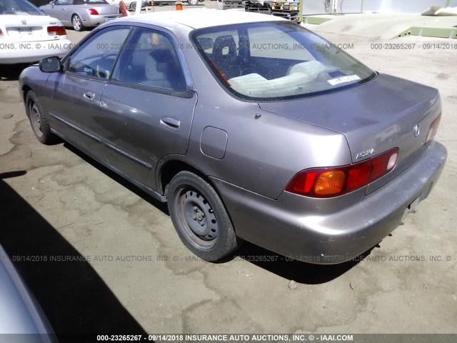 JH4DB7647TS009512 - 1996 ACURA INTEGRA RS GRAY photo 3