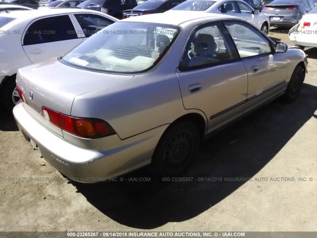 JH4DB7647TS009512 - 1996 ACURA INTEGRA RS GRAY photo 4