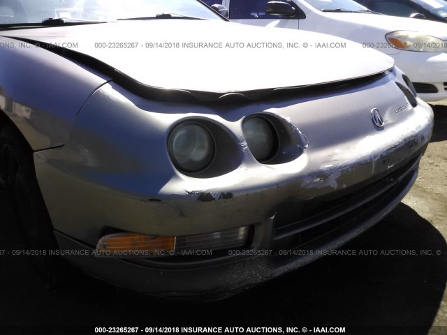 JH4DB7647TS009512 - 1996 ACURA INTEGRA RS GRAY photo 6