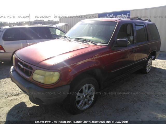 1FMZU62X5YUA95955 - 2000 FORD EXPLORER XLS MAROON photo 2