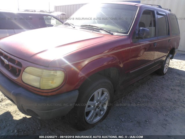 1FMZU62X5YUA95955 - 2000 FORD EXPLORER XLS MAROON photo 6