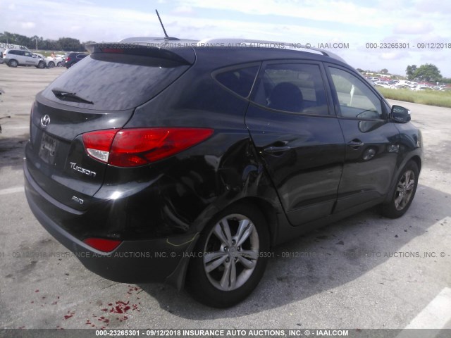 KM8JUCAC2CU500401 - 2012 HYUNDAI TUCSON GLS/LIMITED 黑色 照片 6