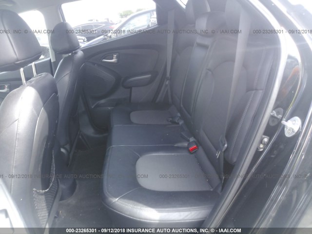 KM8JUCAC2CU500401 - 2012 HYUNDAI TUCSON GLS/LIMITED 黑色 照片 8