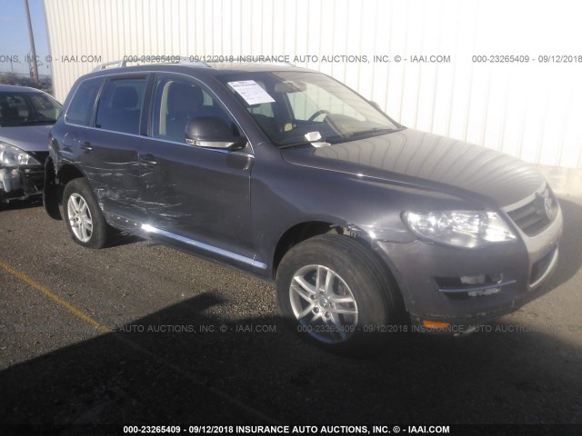 WVGBE77L68D000796 - 2008 VOLKSWAGEN TOUAREG 2 V6 GRAY photo 1