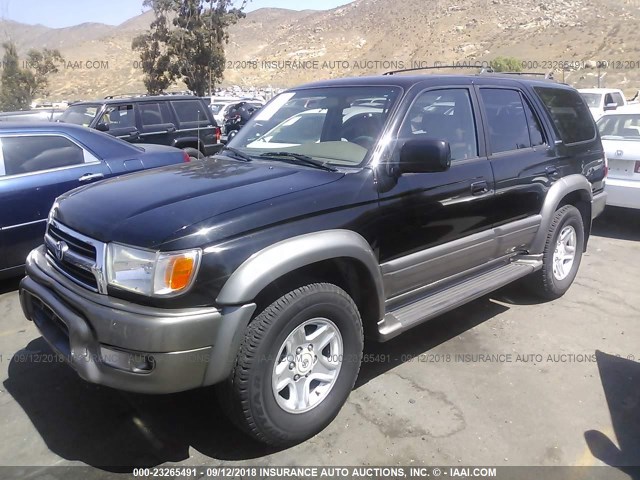 JT3GN87R4X0118800 - 1999 TOYOTA 4RUNNER LIMITED BLACK photo 2