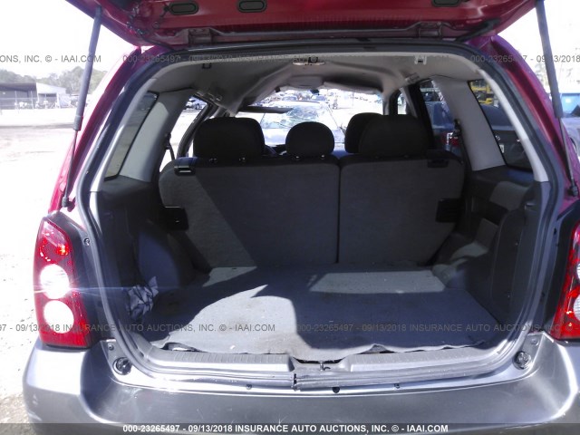 4F2YZ04145KM64965 - 2005 MAZDA TRIBUTE S RED photo 8