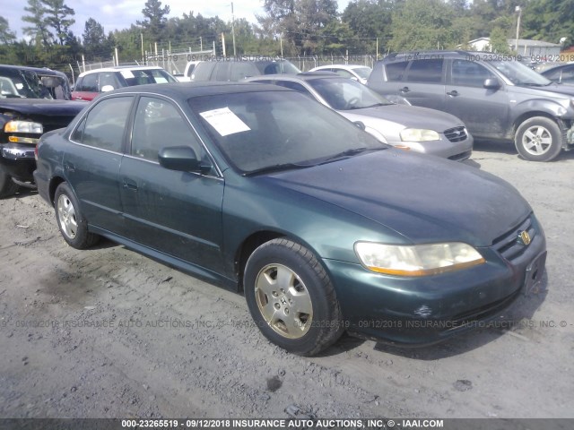 1HGCG16502A060005 - 2002 HONDA ACCORD EX GREEN photo 1