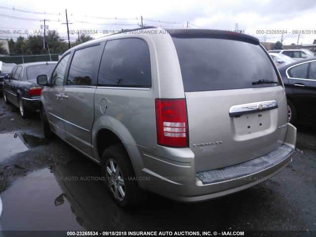 2A8HR54189R627341 - 2009 CHRYSLER TOWN & COUNTRY TOURING TAN photo 3