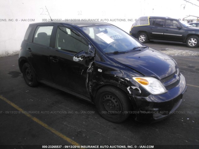 JTKKT624365022176 - 2006 TOYOTA SCION XA BLACK photo 1