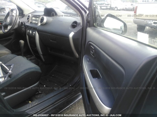 JTKKT624365022176 - 2006 TOYOTA SCION XA BLACK photo 5
