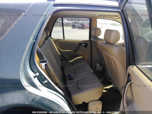 4JGAB54EXXA111611 - 1999 MERCEDES-BENZ ML 320 绿色 照片 8