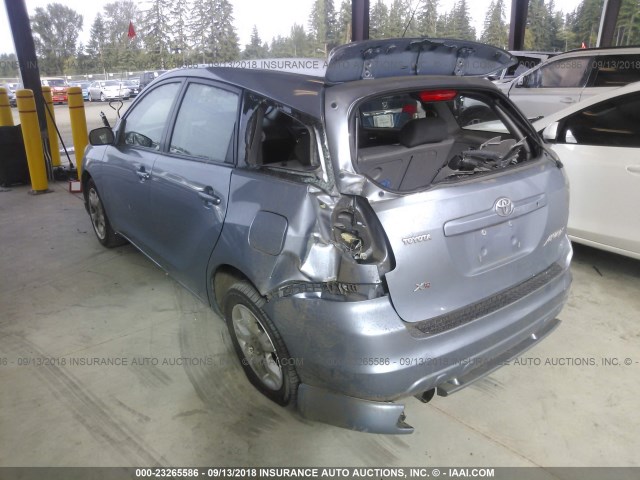 2T1KR32E27C647721 - 2007 TOYOTA COROLLA MATRIX XR BLUE photo 3