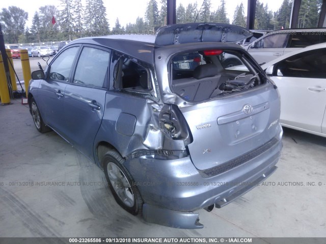 2T1KR32E27C647721 - 2007 TOYOTA COROLLA MATRIX XR BLUE photo 6