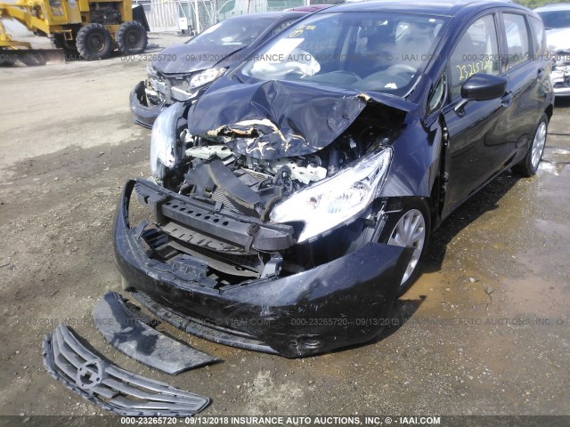 3N1CE2CP5FL371592 - 2015 NISSAN VERSA NOTE S/S PLUS/SV/SL/SR BLACK photo 6