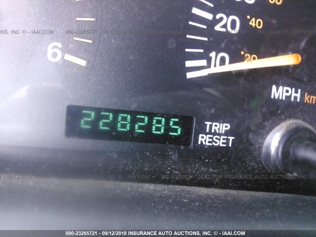 1J4FF68S5XL569477 - 1999 JEEP CHEROKEE SPORT/CLASSIC მწვანე ფოტო 7