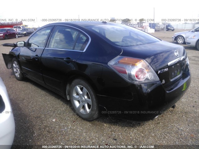 1N4AL21E29N555376 - 2009 NISSAN ALTIMA 2.5/2.5S BLACK photo 3