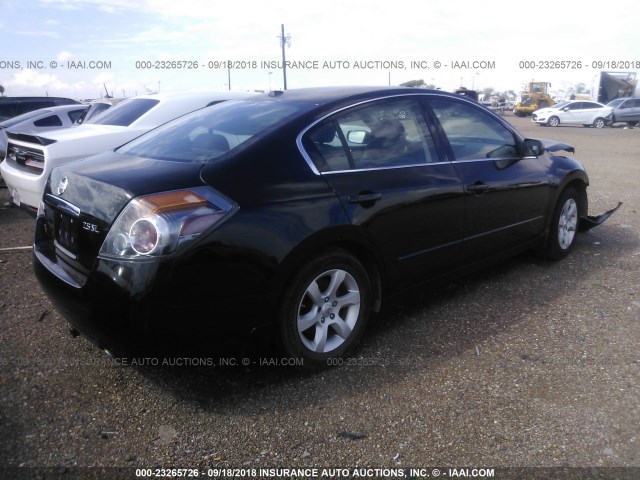 1N4AL21E29N555376 - 2009 NISSAN ALTIMA 2.5/2.5S BLACK photo 4