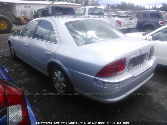 1LNHM87A32Y648520 - 2002 LINCOLN LS 银色 照片 3