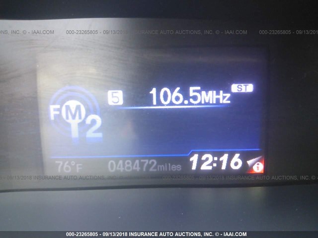 2HGFG3B10CH537420 - 2012 HONDA CIVIC EXL 蓝色 照片 7