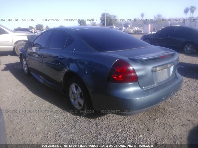 2G2WP552071205432 - 2007 PONTIAC GRAND PRIX BLUE photo 3