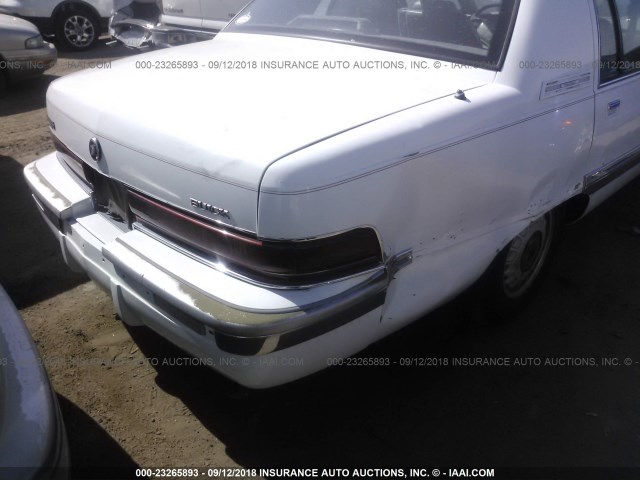 1G4BN52P0SR406369 - 1995 BUICK ROADMASTER WHITE photo 6