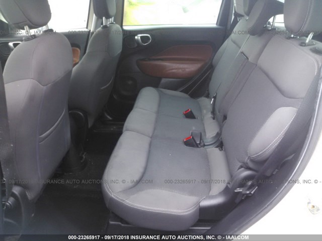 ZFBCFADH4EZ018198 - 2014 FIAT 500L TREKKING TAN photo 8