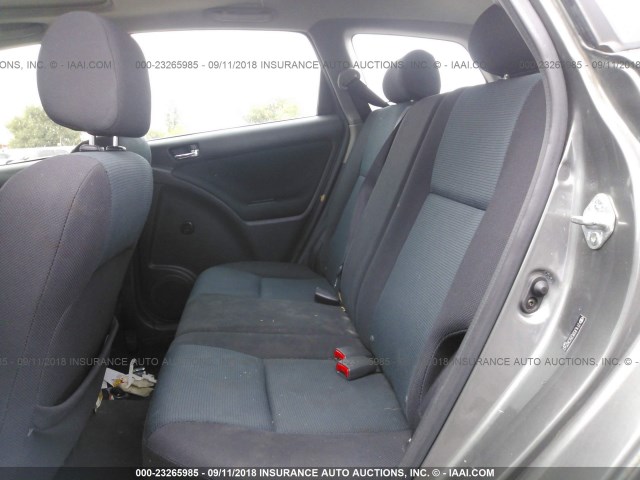 2T1LR32E25C367542 - 2005 TOYOTA COROLLA MATRIX XR GRAY photo 8